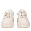 TOSCA BLU Sneaker gioiello Clara in pelle con perle