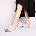 TOSCA BLU Sandalo Malindi con tacco e intreccio