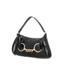 TOSCA BLU Tracolla Cecilia in pelle con staffa colore nero