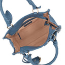 TOSCA BLU Shopping in pelle intrecciata Miami
