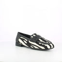 THE FLEXX MAUDE-CAVALLINO/NAPPA-ZEBRA/BLACK