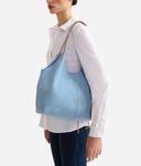 ALVIERO MARTINI Tribal Leather borsa sottospalla Azzurro Cielo