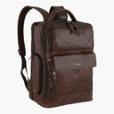 AERONAUTICA MILITARE Zaino porta PC in pelle Vintage