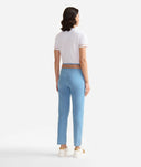 ALVIERO MARTINI Jeans in denim leggero con vita a caramella Blu Bleach