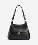 Alviero Martini Antique Geo Leather tracolla Nera
