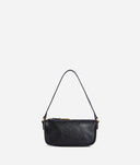 Alviero Martini Antique Geo Leather sottospalla mini Nera