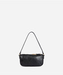 Alviero Martini Antique Geo Leather sottospalla mini Nera