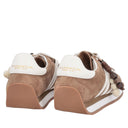 Tosca blu Sneaker Linea  ECLIPSE IN PELLE CAMOSCIO con inserti
