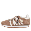 Tosca blu Sneaker Linea  ECLIPSE IN PELLE CAMOSCIO con inserti