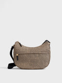 Borbonese B-CLUB LUNA BAG MIDDLE Borsa a tracolla in Tessuto riciclato Op