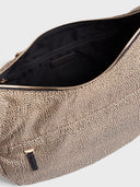 Borbonese B-CLUB LUNA BAG MEDIUM Borsa a tracolla in Tessuto riciclato Op