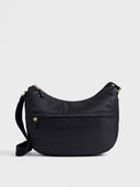 Borbonese B-CLUB LUNA BAG MEDIUM Borsa a tracolla in Tessuto riciclato Op