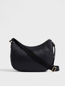 Borbonese B-CLUB LUNA BAG MEDIUM Borsa a tracolla in Tessuto riciclato Op