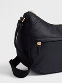 Borbonese B-CLUB LUNA BAG MEDIUM Borsa a tracolla in Tessuto riciclato Op