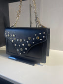 TOSCA BLU Tracollina con Strass e Borchie