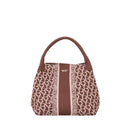 Tosca blu Borsa a mano media logata Saint Tropez colore marrone