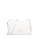 Tosca blu Sacca in pelle Roma con logo colore bianco