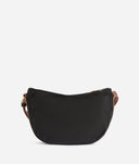 Alviero Martini Breeze Nylon tracolla a mezzaluna piccola Nera
