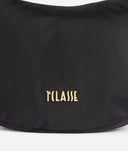 Alviero Martini Breeze Nylon tracolla a mezzaluna piccola Nera