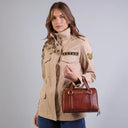 THE BRIDGE Borsa a mano in pelle con tracolla removibile LAURA