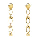 Sodini Bijoux Orecchini maglie ovali fasce avviluppate Modern Muse