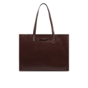 THE BRIDGE Borsa shopper in pelle MIRRA