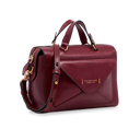 THE BRIDGE Borsa a mano in pelle con tracolla removibile e tasca frontale FRIDA