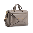 THE BRIDGE Borsa a mano in pelle con tracolla removibile e tasca frontale FRIDA