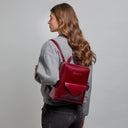 THE BRIDGE Zaino donna in pelle con tasca frontale FRIDA