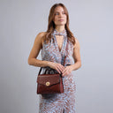 THE BRIDGE Borsa in pelle donna con tracolla removibile IRENE