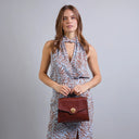 THE BRIDGE Borsa in pelle donna con tracolla removibile IRENE