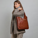 THE BRIDGE Borsa hobo in pelle LUCE SOFT