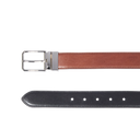 THE BRIDGE Cintura in pelle uomo reversibile nero/marrone BRUNELLESCHI