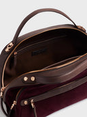Borbonese GALLERY BAULETTO MEDIUM Borsa a tracolla in pelle