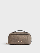Borbonese Beauty case medium di Tessuto riciclato Op