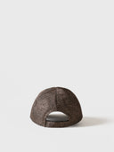 Borbonese Cappello Baseball di Tessuto OP