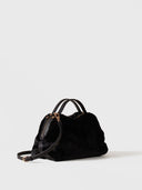 Borbonese BAULETTO SMALL Borsa a tracolla in faux fur