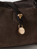 Borbonese POCHE BAULETTO MEDIUM Borsa a spalla in tessuto riciclato Op e Pelle