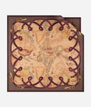Alviero Martini Foulard in seta Geo Country 90x90