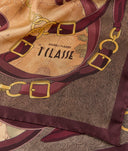 Alviero Martini Foulard in seta Geo Country 90x90