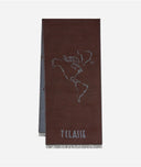 Alviero Martini Sciarpa Geo Filetto in misto modal e lana 42x180