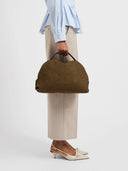 Borbonese BAULETTO MEDIUM Borsa a tracolla in Camoscio op