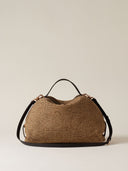 Borbonese BAULETTO MEDIUM Borsa a tracolla in Camoscio op
