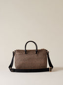 Borbonese Borsa a bauletto con tracolla / Camera case B-CLUB