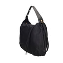 Borbonese PRIVE BORSA HOBO  Borsa a spalla c/ tracolla in Tessuto riciclato Op e Pelle