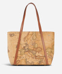 Alviero Martini Geo Classic Shopping bag con borchiette media