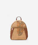 Alviero Martini Geo Classic zaino con inserti frontali in pelle