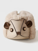Borbonese CHARM RICCIO Portachiavi di Faux Fur