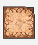 Alviero Martini Foulard in seta Geo Country 90x90