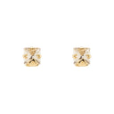 Sodini bijoux Mini orecchini cristallo foglia Daphne